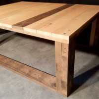 table basse en bois recyclé