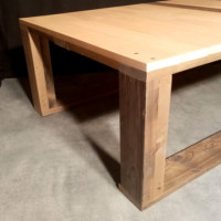 table basse en bois recyclé